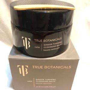 New in box TRUE BOTANICALS Calm Ginger Turmeric Cleansing Balm, 85g/3oz